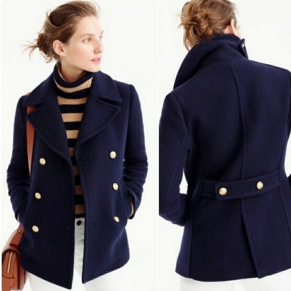 J. Crew peacoat size 2